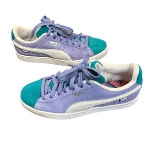 Puma Suede Fandom Lavender Mens Sneaker Size 8